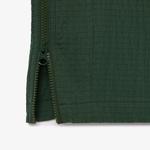 Kadın Regular Fit Uzun Kollu Fermuarlı Yeşil Elbise