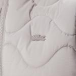 Kadın Kapüşonlu Kapitone Beyaz Yelek