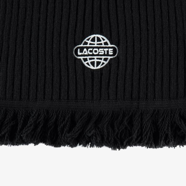 Kadın Yün Siyah Atkı