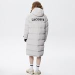 Kadın Kapüşonlu Kapitone Gri Mont