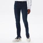 Erkek Slim Fit Lacivert Jean Pantolon