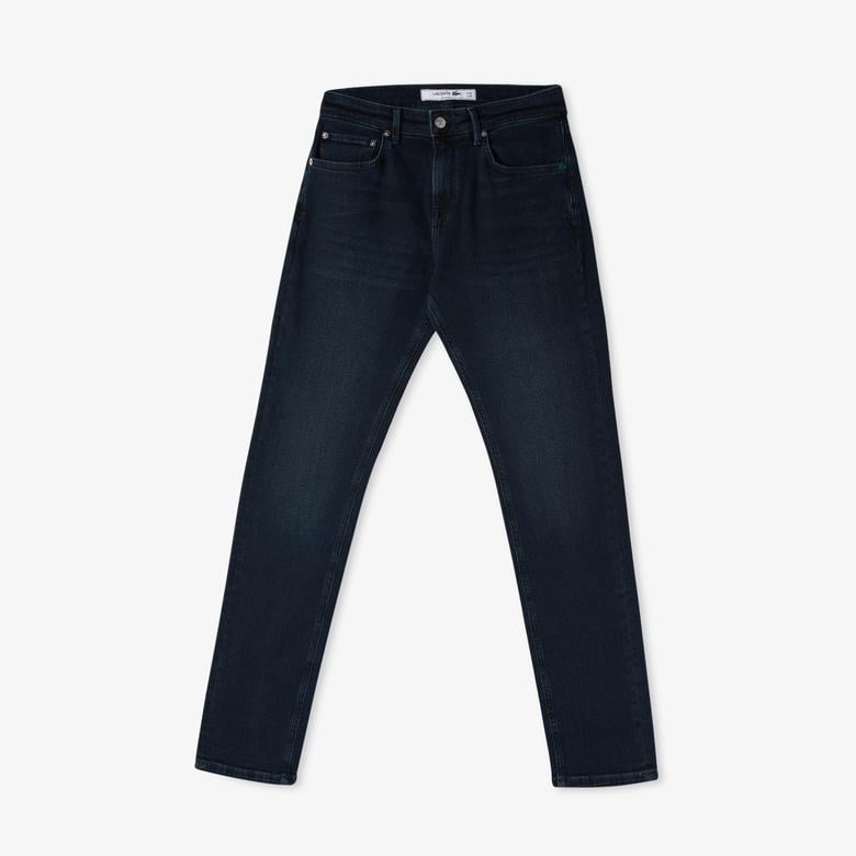 Erkek Slim Fit Lacivert Jean Pantolon
