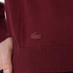 Erkek Regular Fit Bisiklet Yaka Bordo Triko