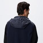 Erkek Dik Yaka Kapitone Lacivert Mont