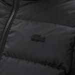 Kadın Kapüşonlu Kapitone Siyah Mont