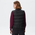 Kadın Kapüşonlu Kapitone Siyah Mont