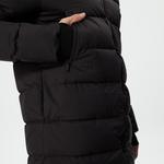 Erkek Kapüşonlu Kapitone Siyah Mont