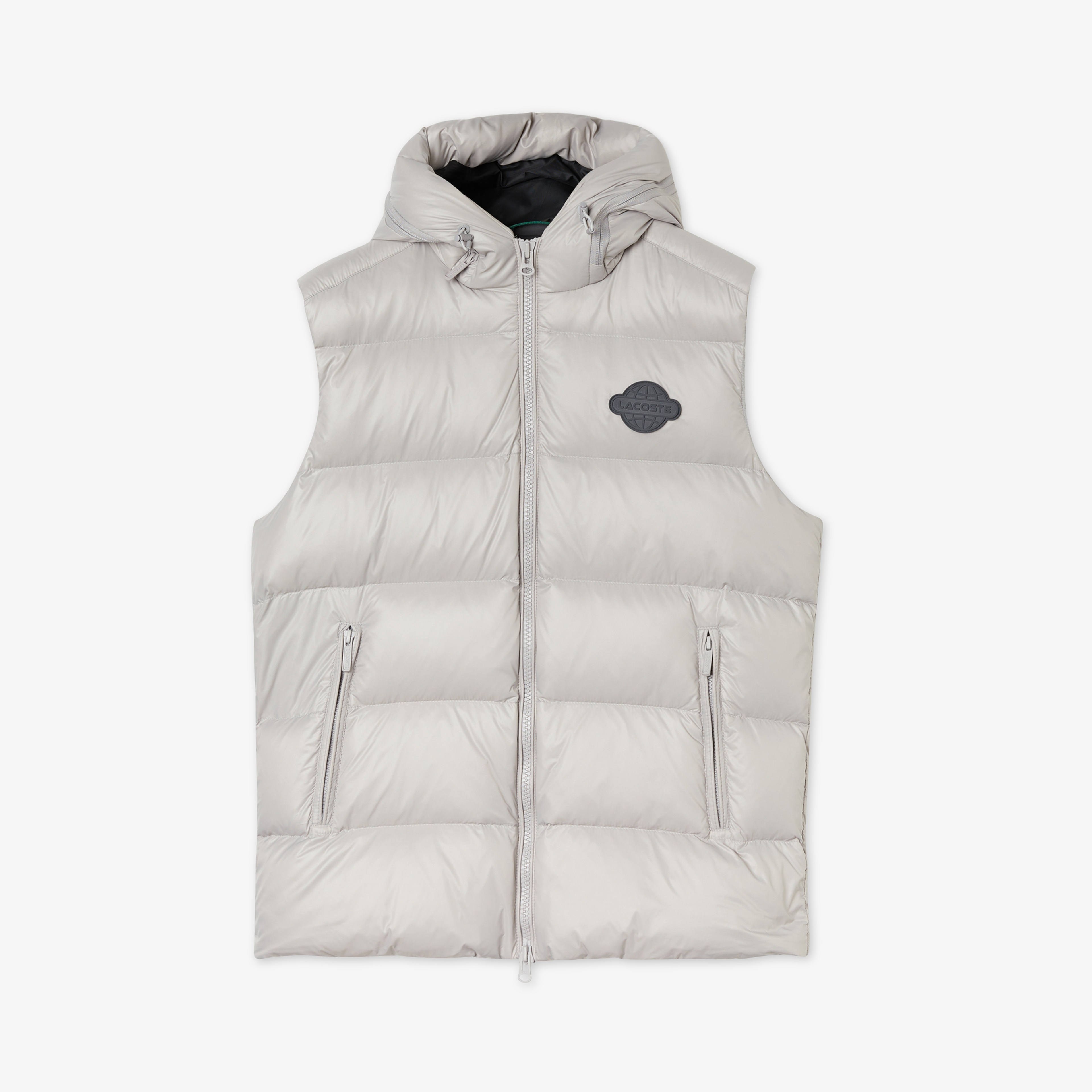 Erkek Kapitone Gri Yelek