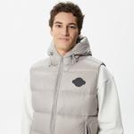 Erkek Kapitone Gri Yelek