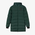 Erkek Kapüşonlu Kapitone Haki Mont