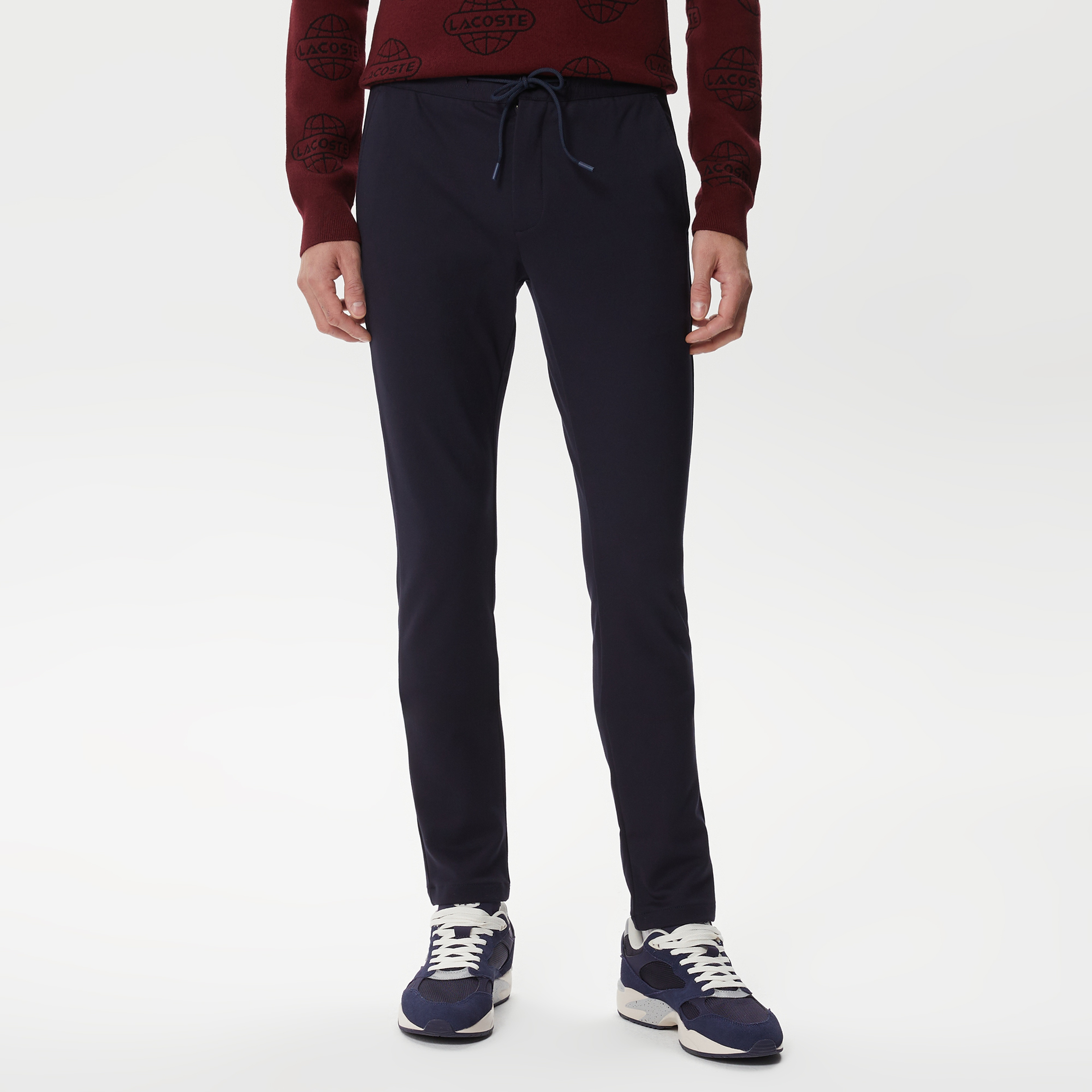 Erkek Tappered Fit Lacivert Pantolon