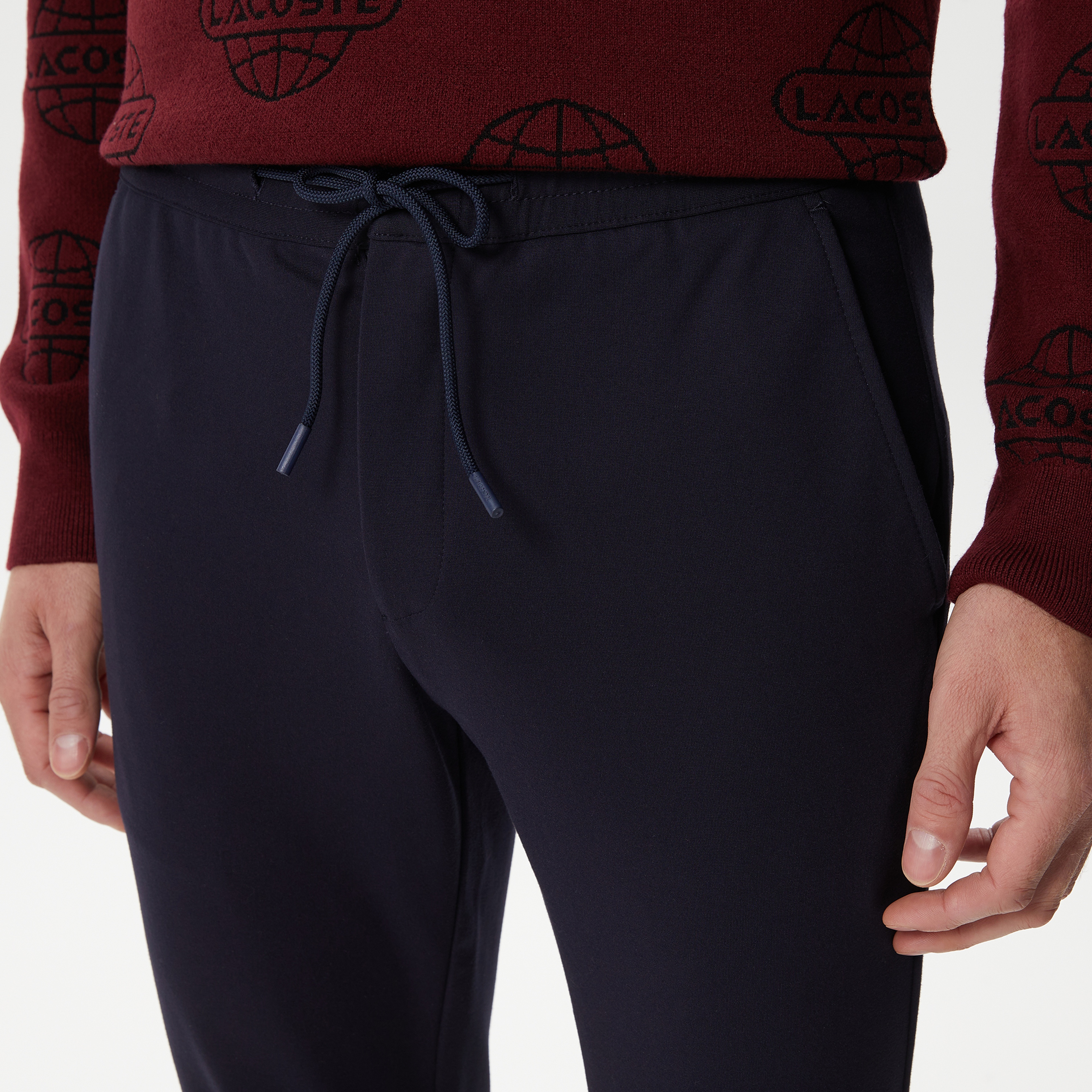 Erkek Tappered Fit Lacivert Pantolon