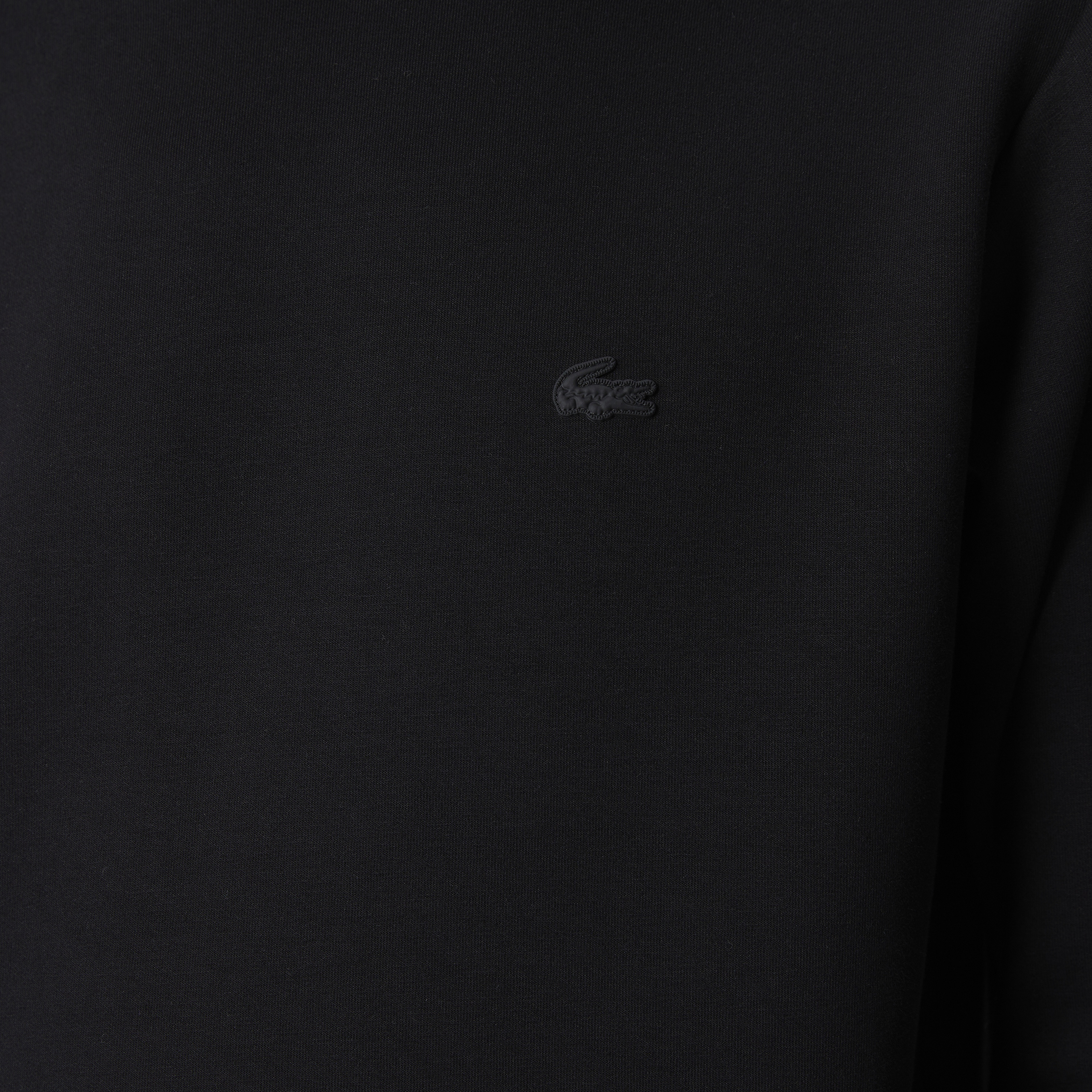 Erkek Slim Fit Kapüşonlu Siyah Sweatshirt