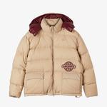 Kadın Kapüşonlu Kapitone Kahverengi Mont