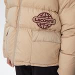 Kadın Kapüşonlu Kapitone Kahverengi Mont