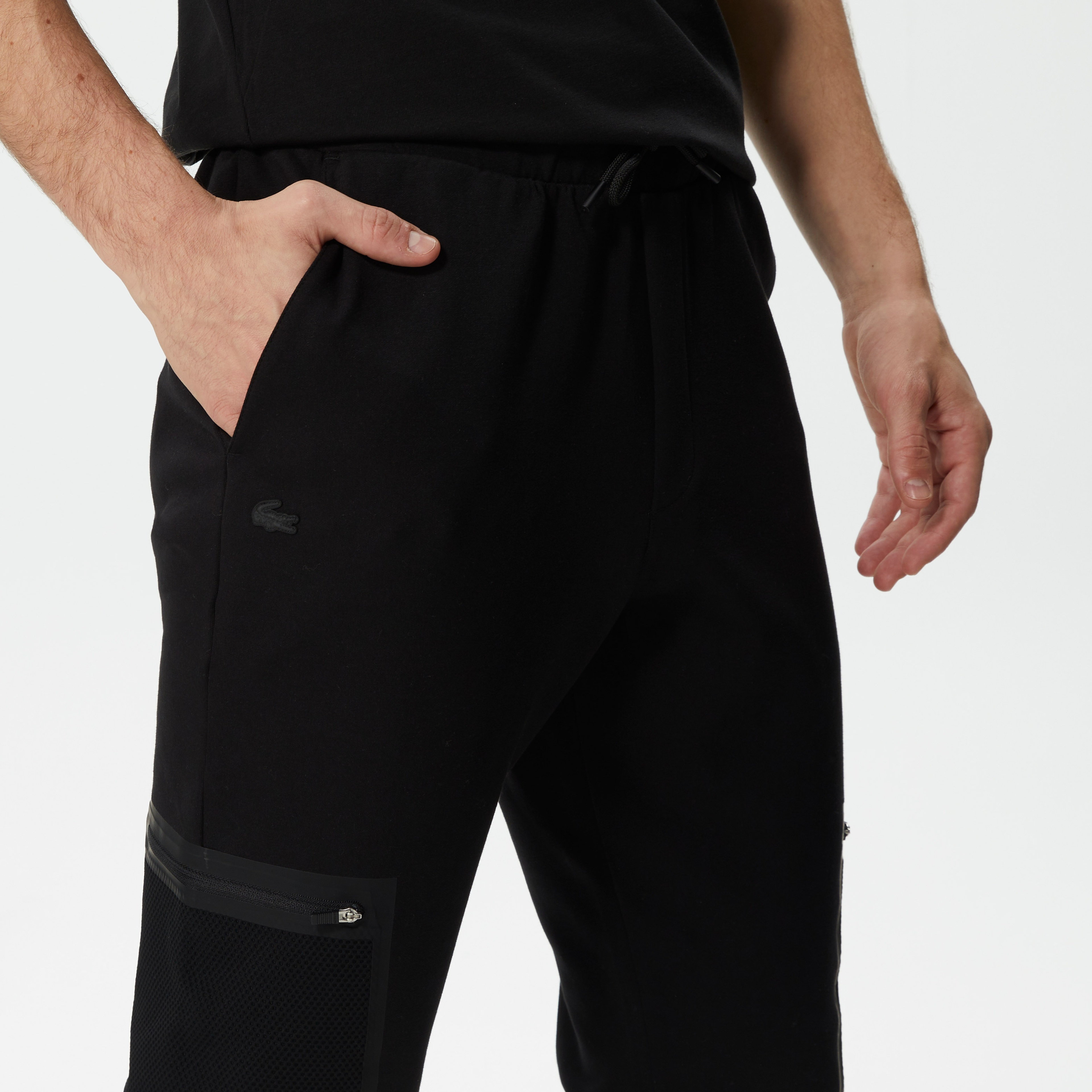 Erkek Slim Fit Siyah Eşofman Altı