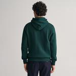 Gant Erkek Yeşil Regular Fit Kapüşonlu Sweatshirt