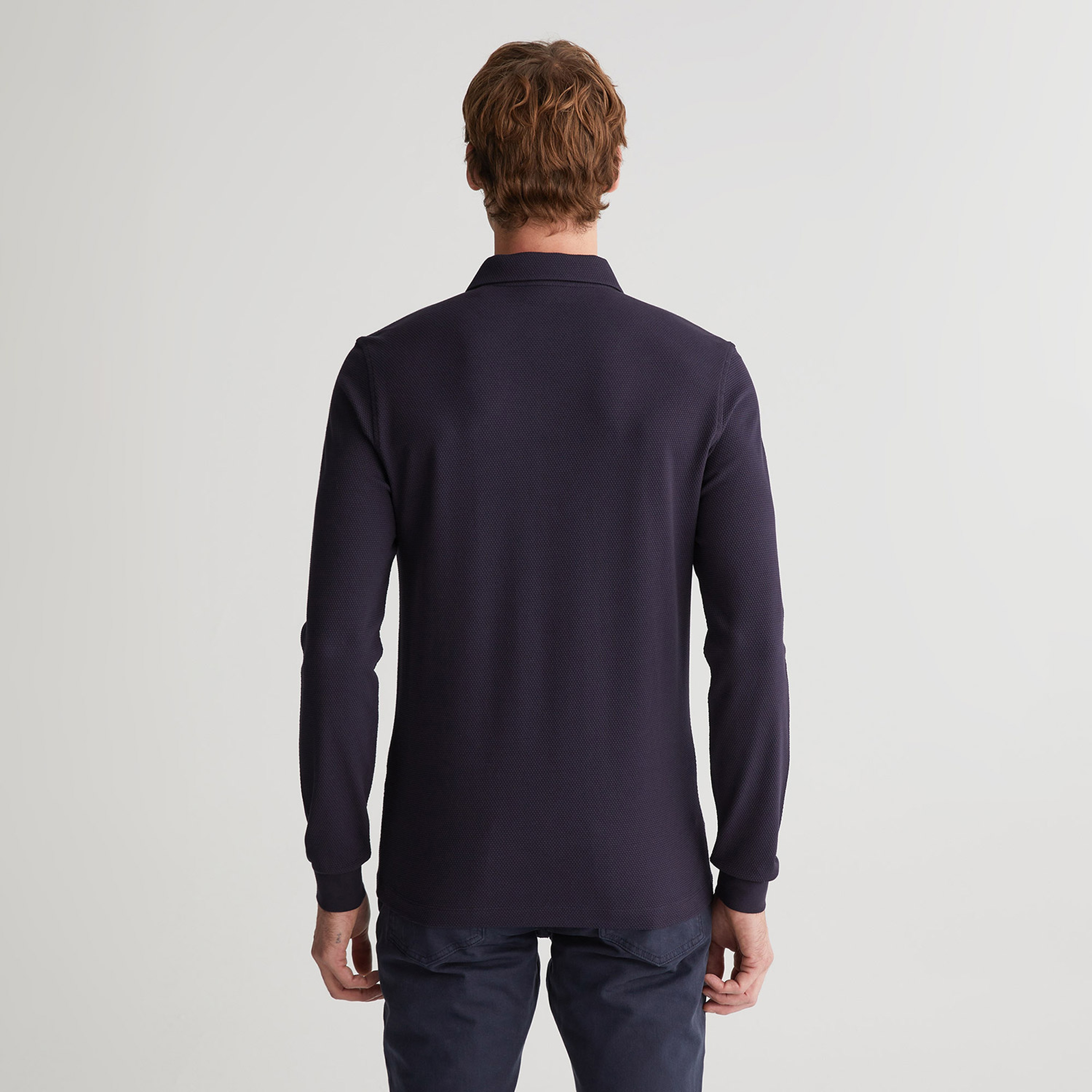 GANT Erkek Lacivert Regular Fit Logolu Polo