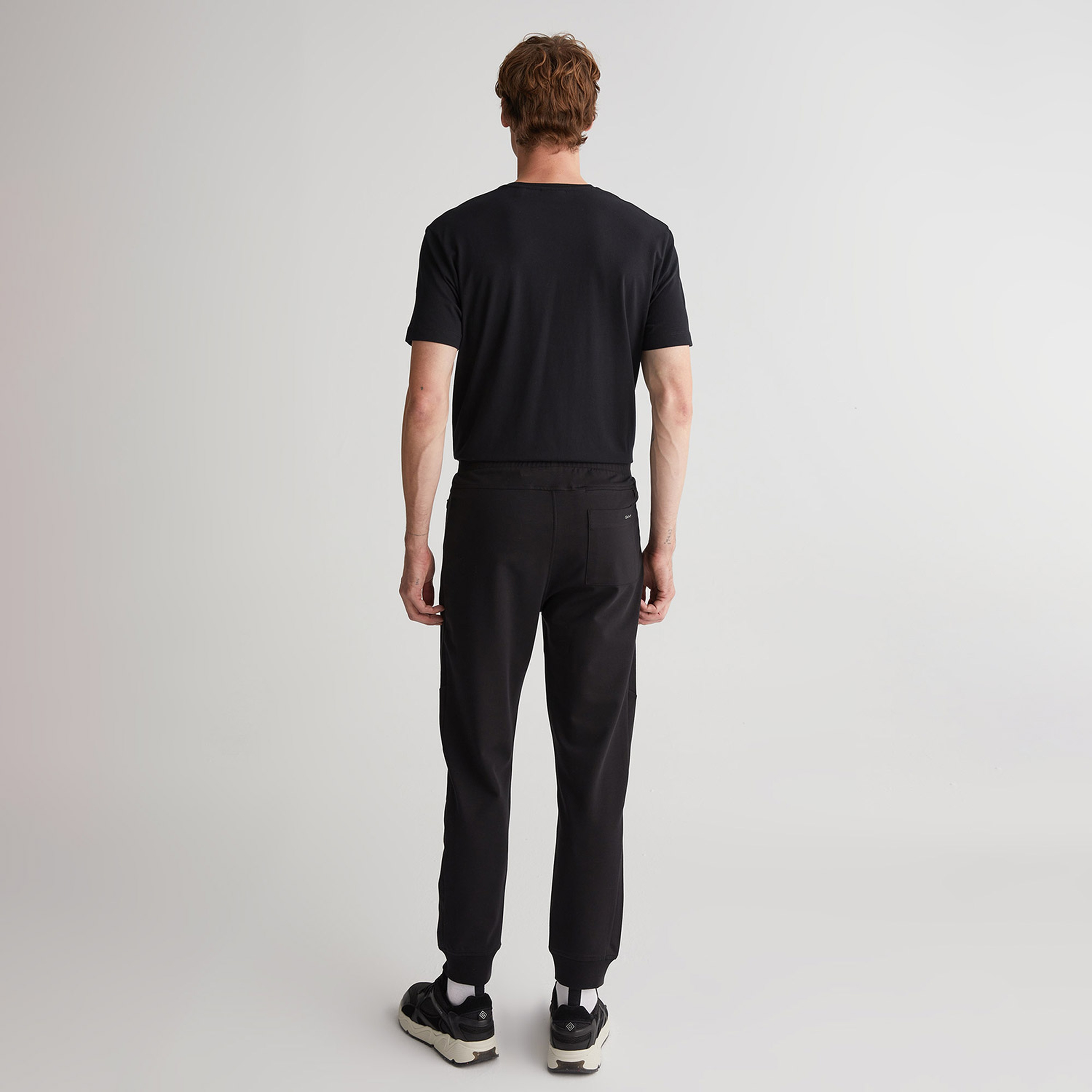 GANT Erkek Siyah Regular Fit Eşofman Altı