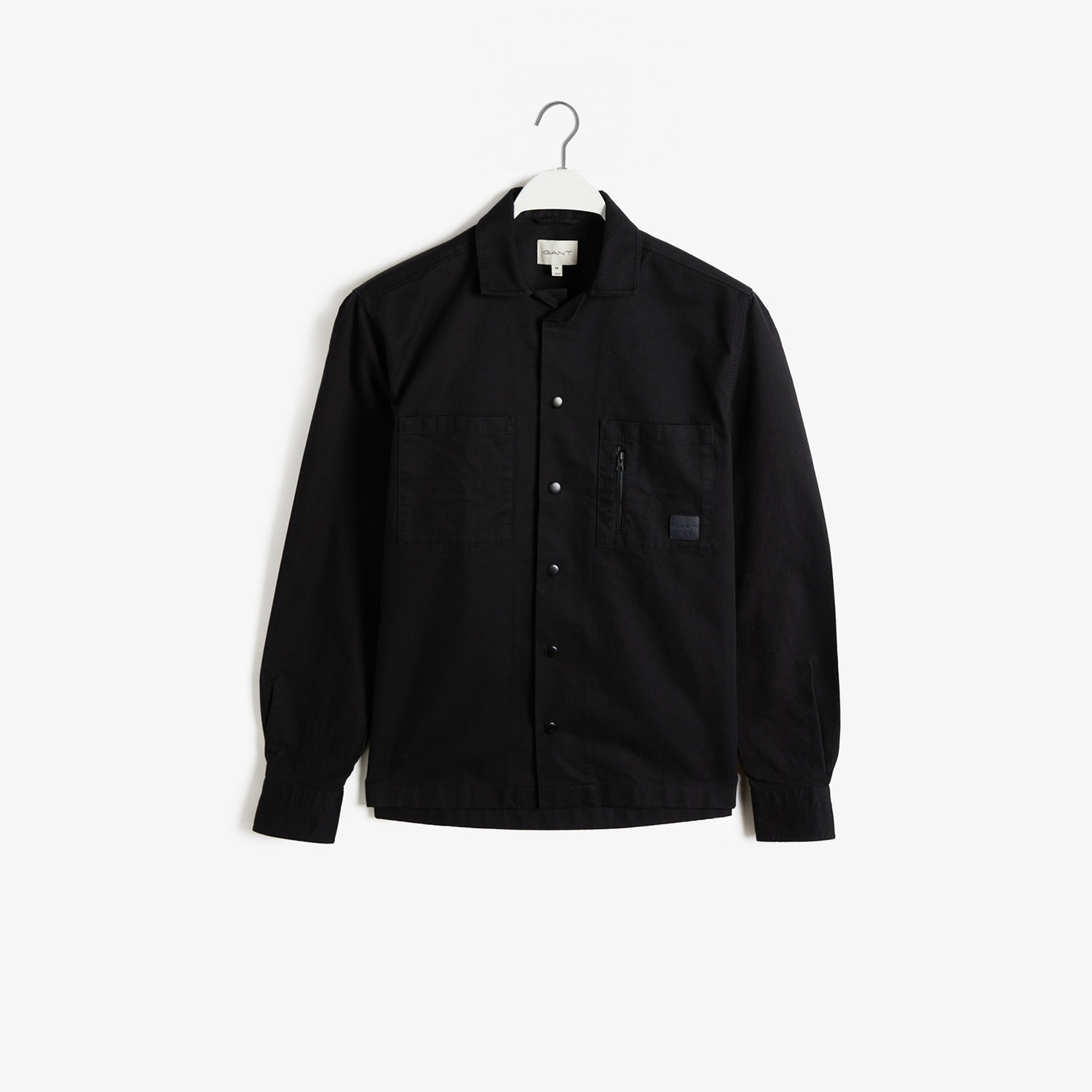 GANT Erkek Siyah Klasik Yaka Gömlek