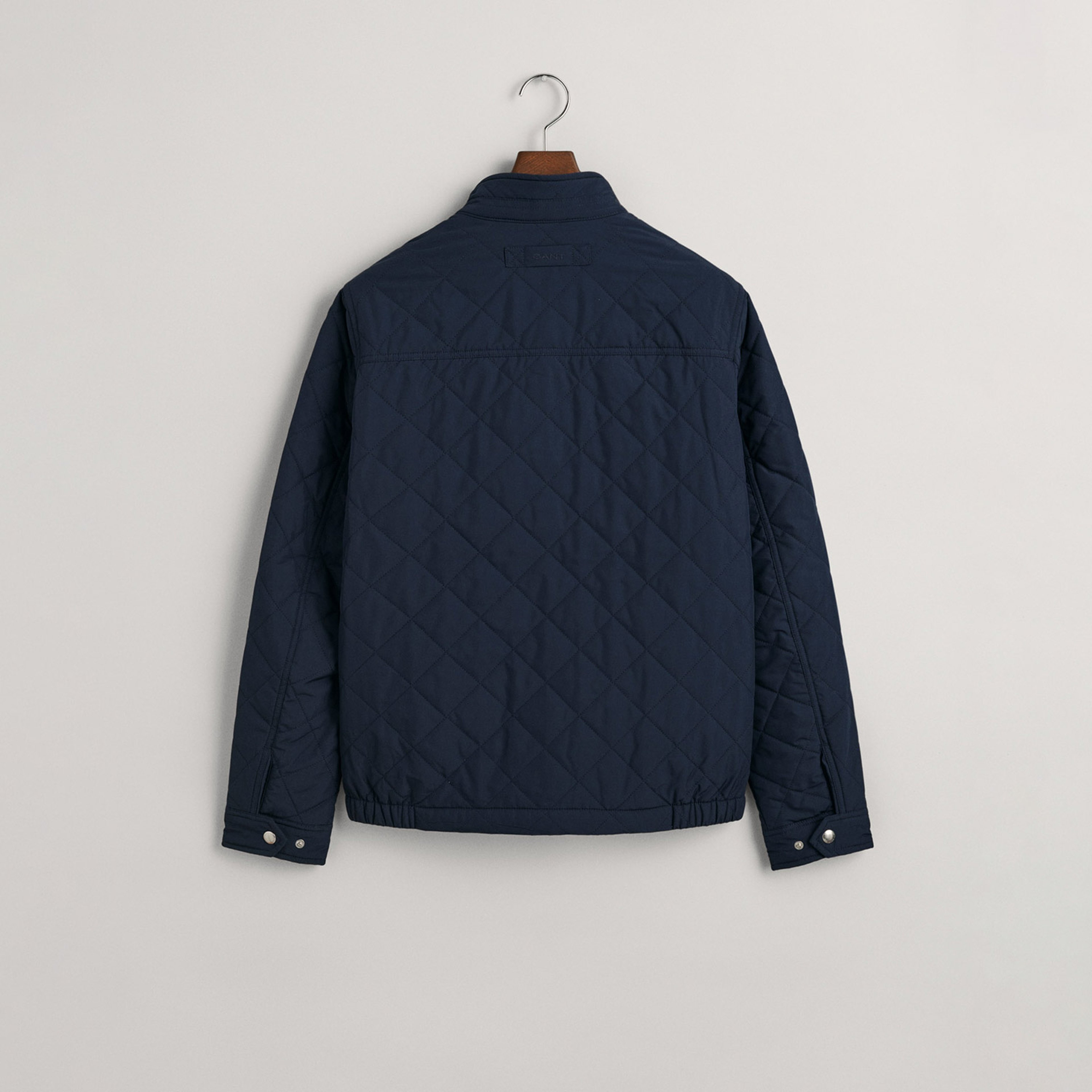 Gant Erkek Lacivert Dik Yaka Kapitone Rüzgarlık