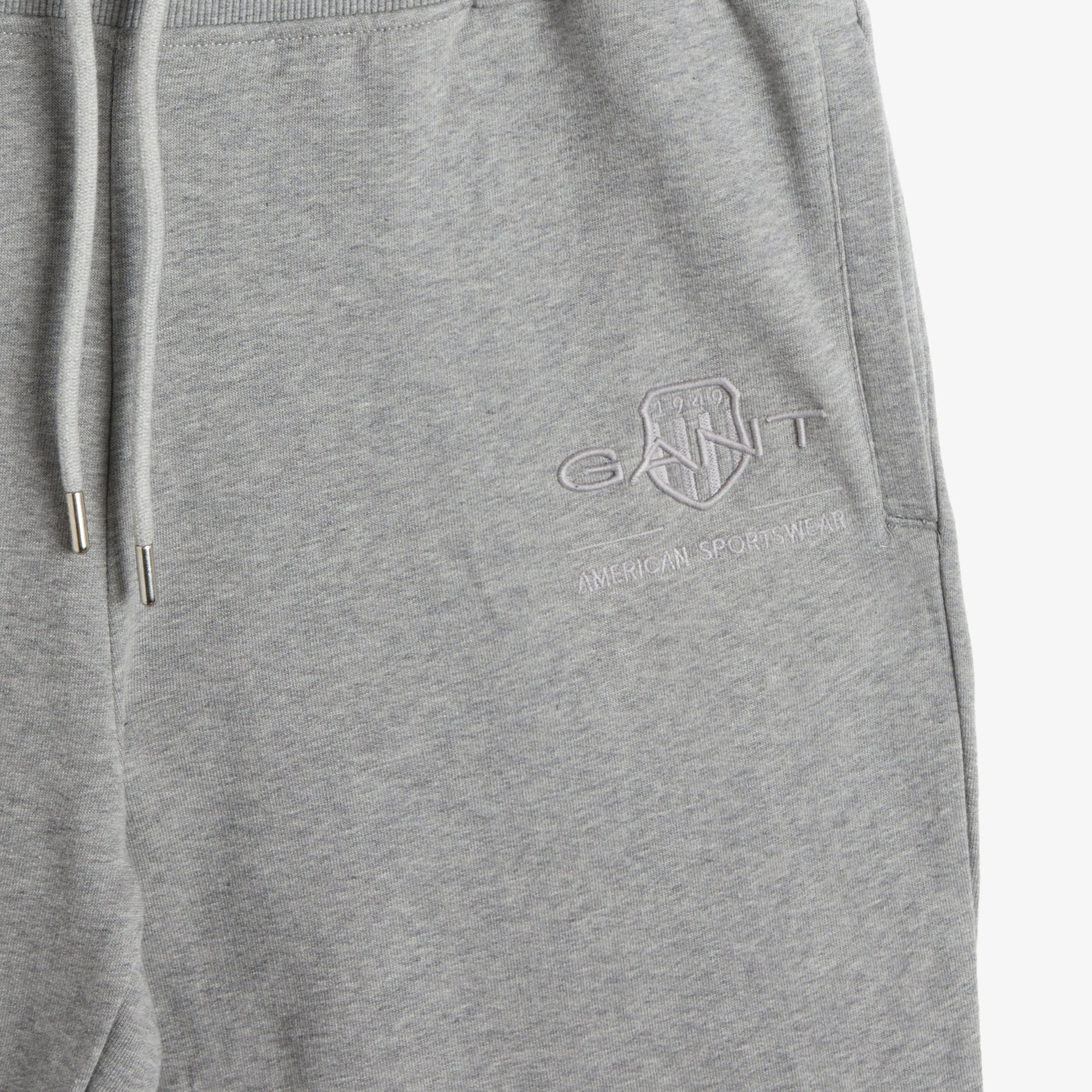 GANT Erkek Gri Regular Fit Logolu Eşofman Altı