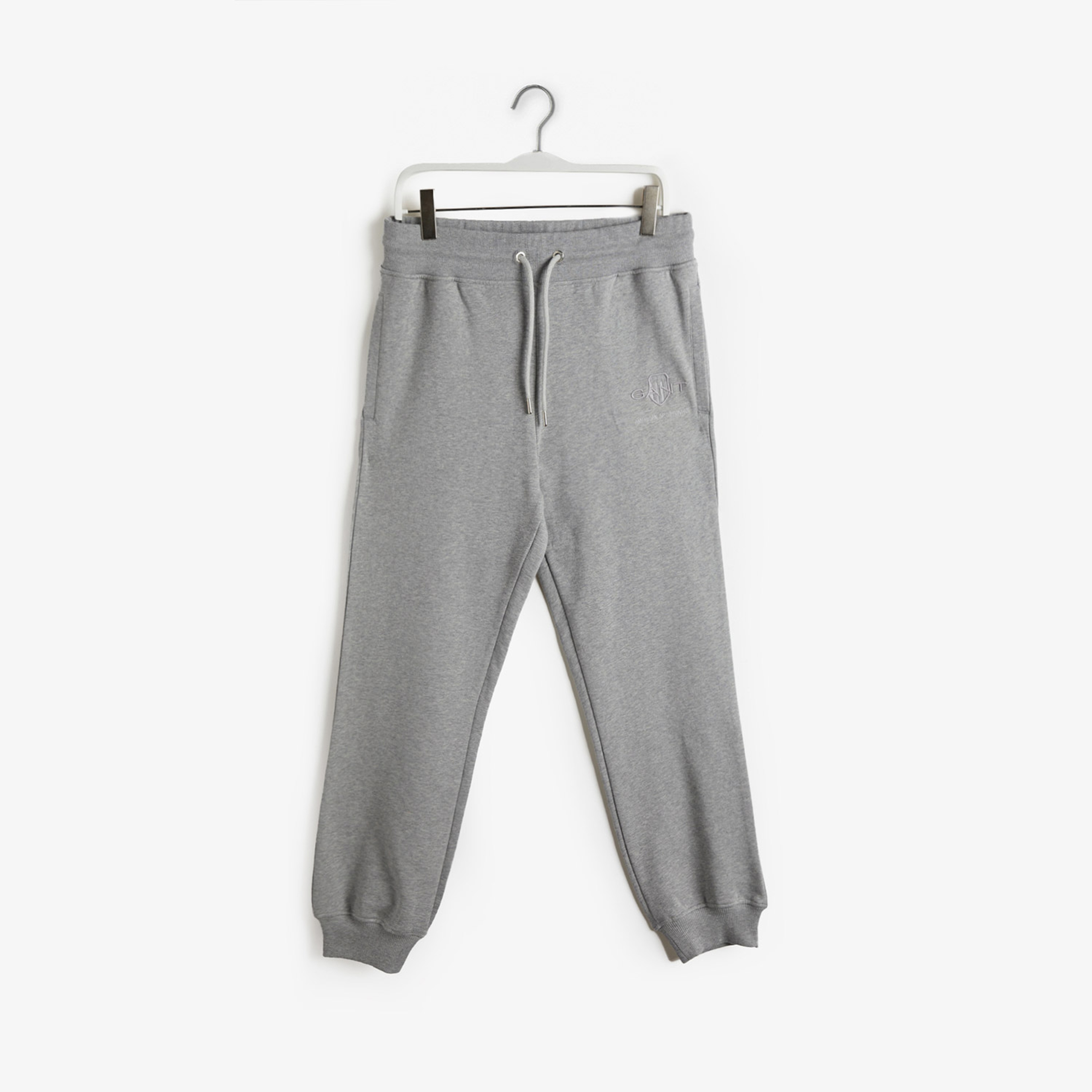 GANT Erkek Gri Regular Fit Logolu Eşofman Altı