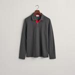 Gant Erkek Gri Regular Fit Polo