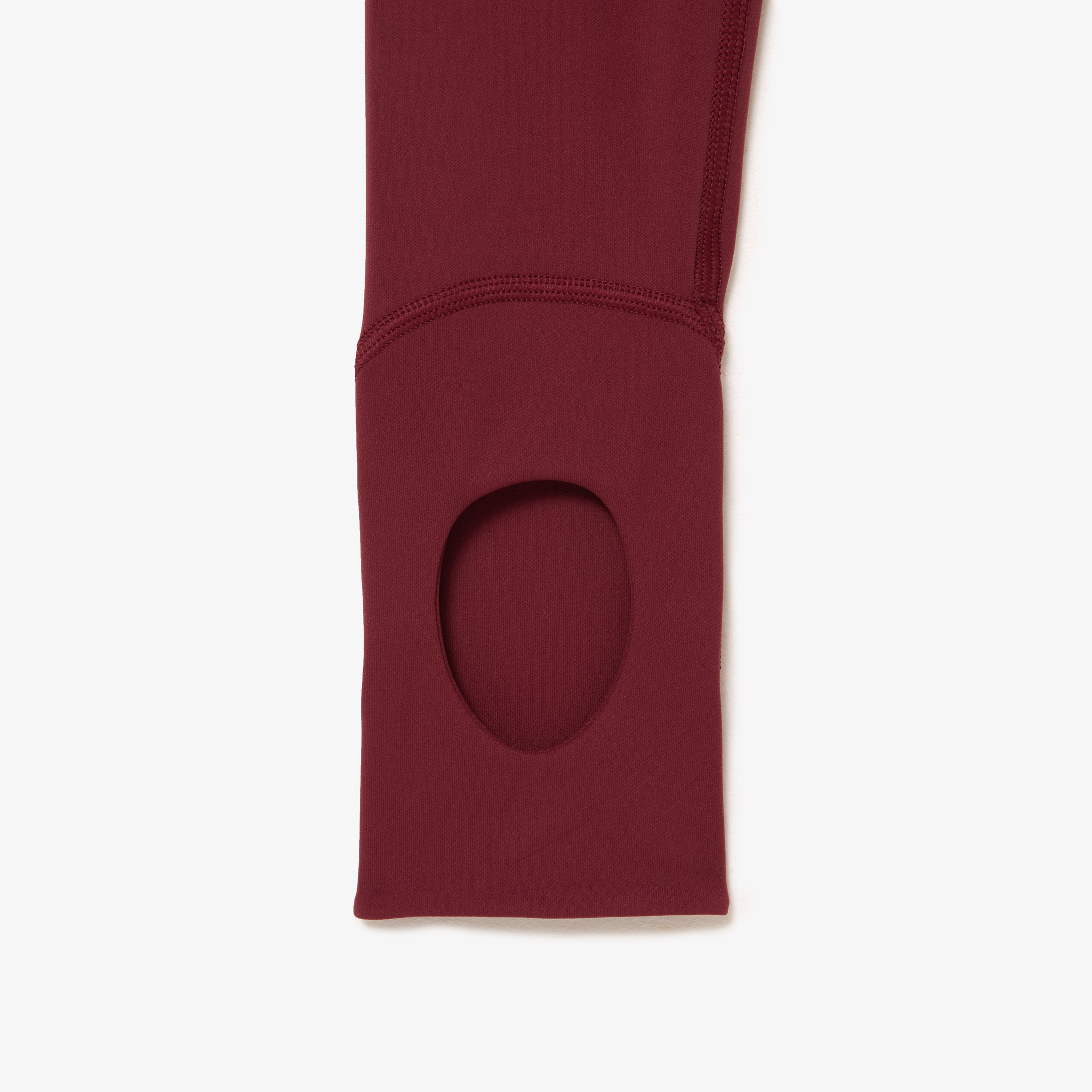 Kadın Slim Fit Bordo Tayt