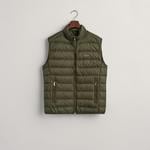 GANT Erkek Yeşil Regular Fit Dik Yaka Kapitone Yelek