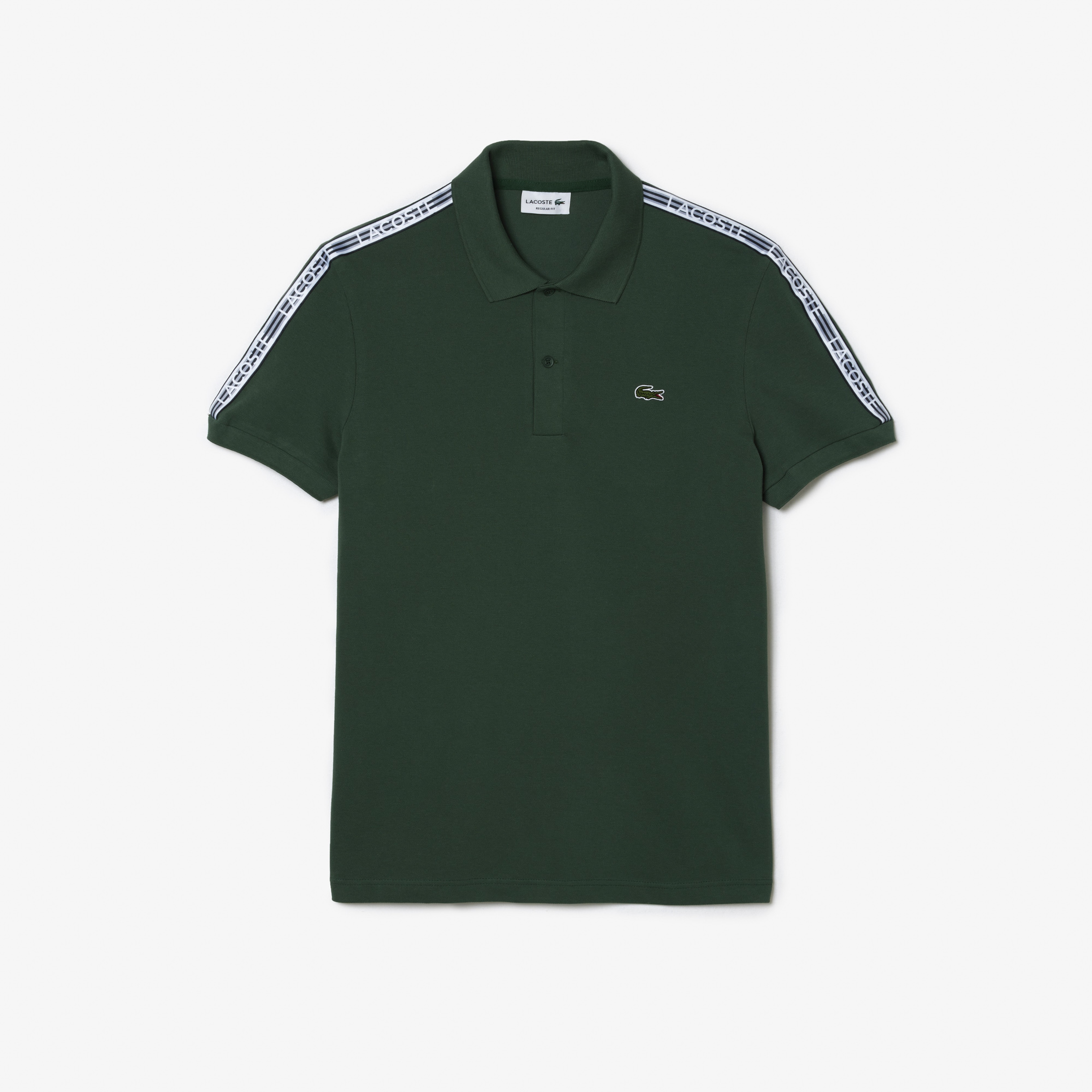 Lacoste Erkek Regular Fit Baskılı Haki Polo