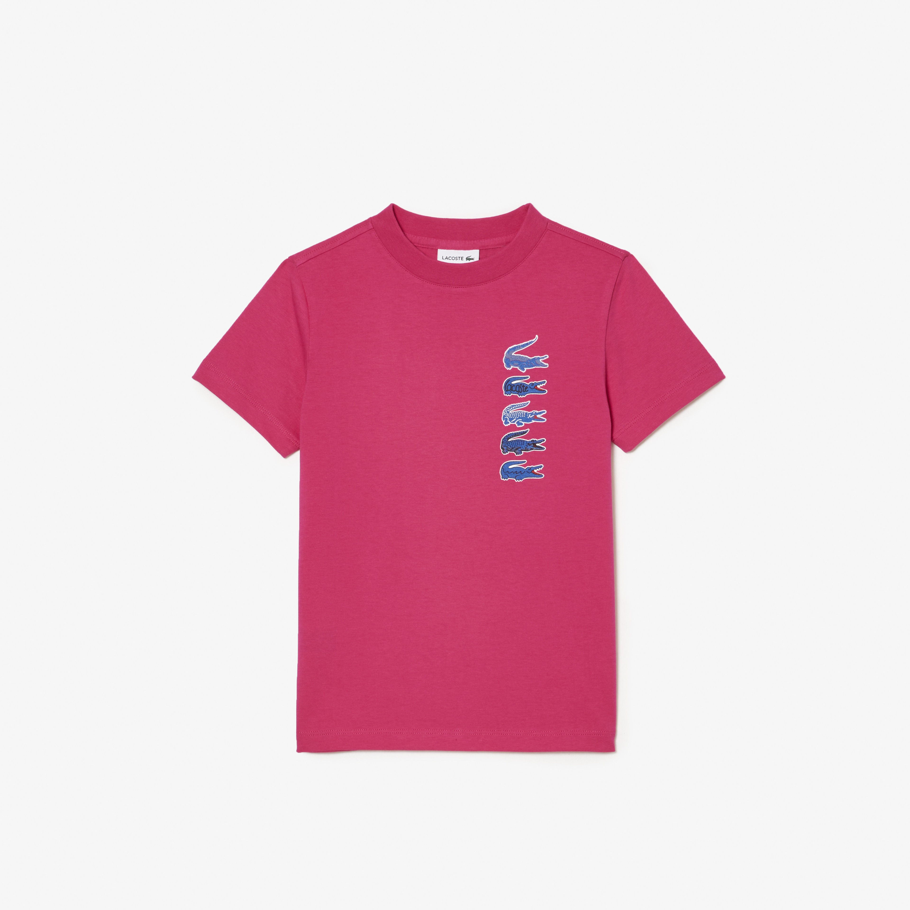 Çocuk Bisiklet Yaka Pembe T-Shirt