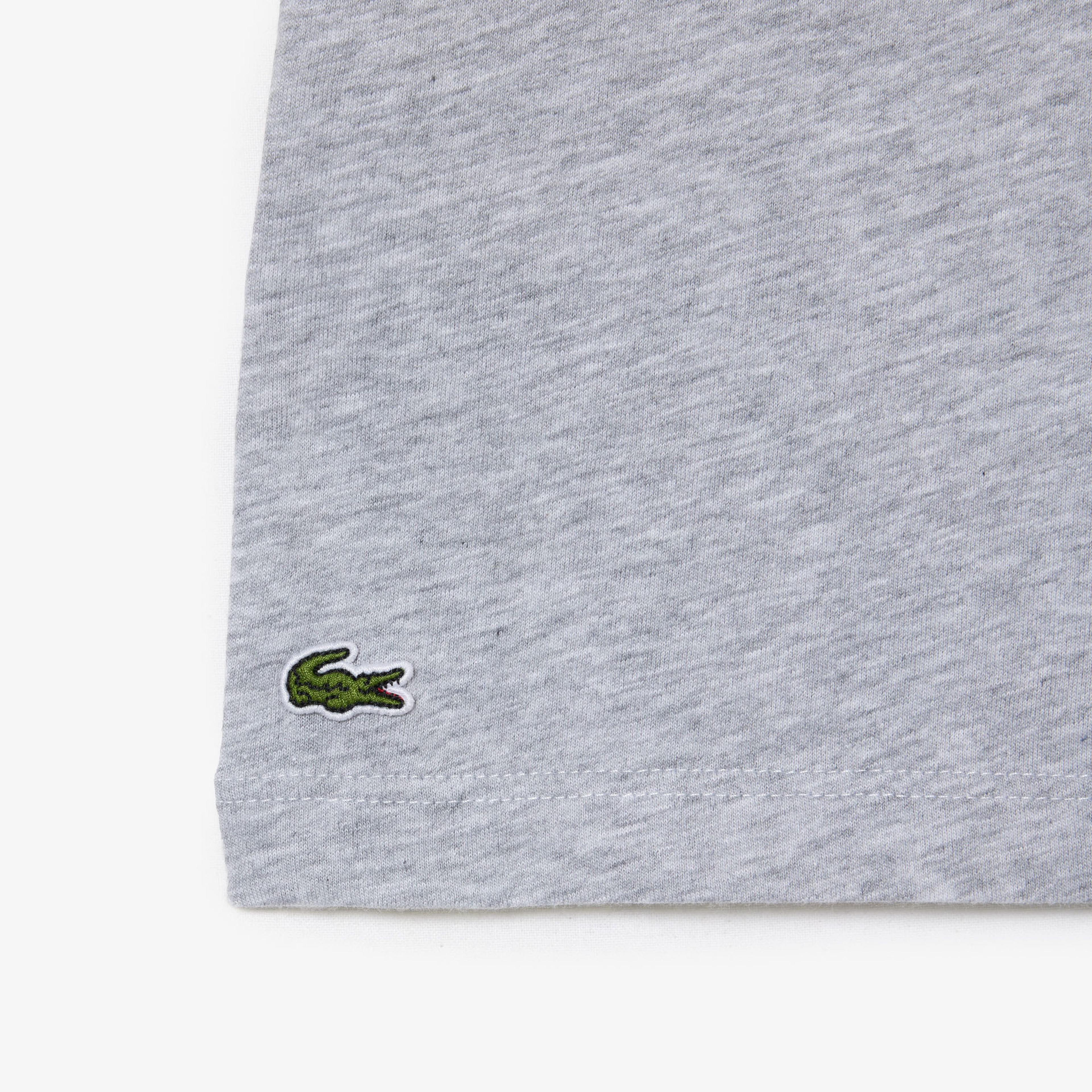 Çocuk Bisiklet Yaka Desenli Gri T-Shirt