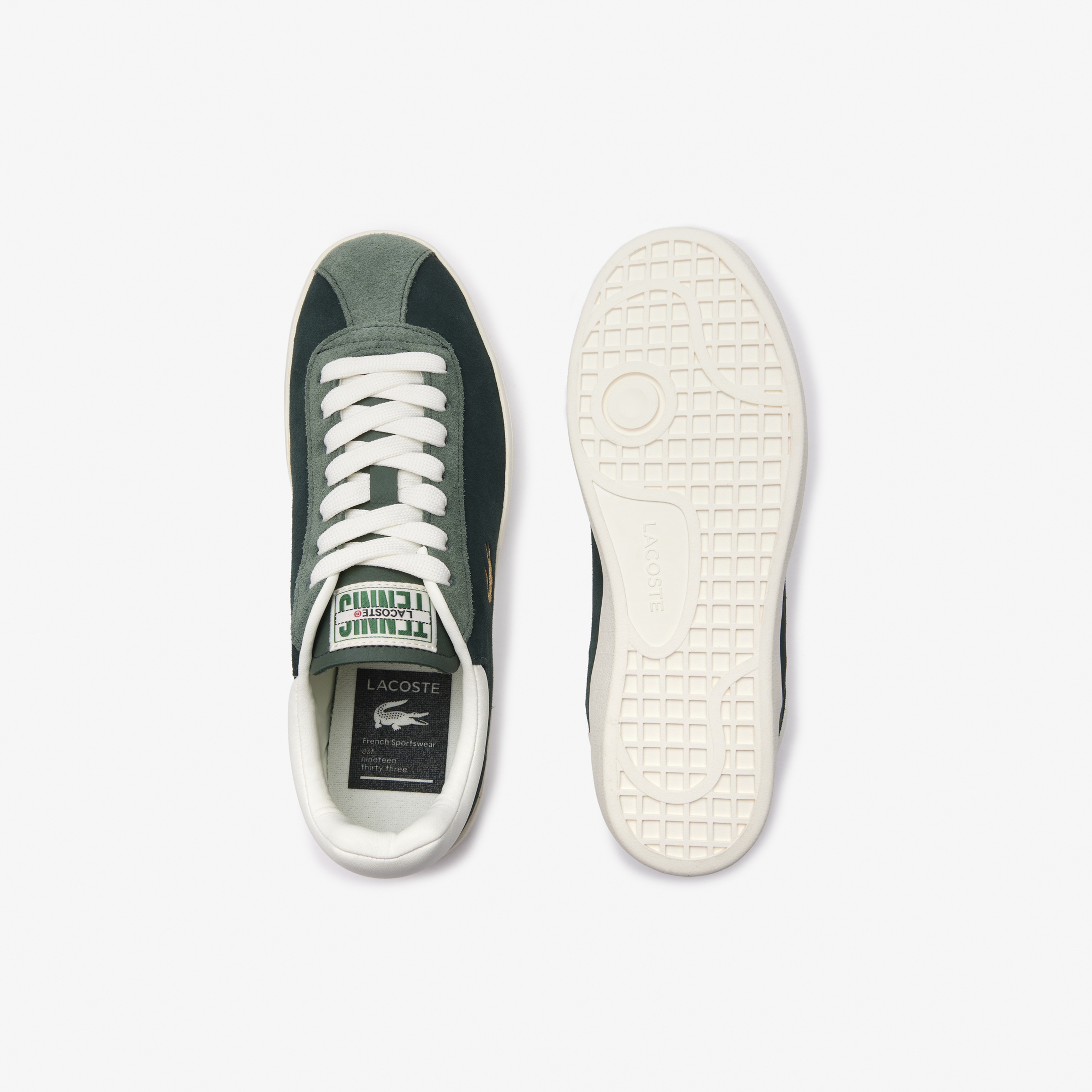 Lacoste SPORT Baseshot Kadın Yeşil Sneaker