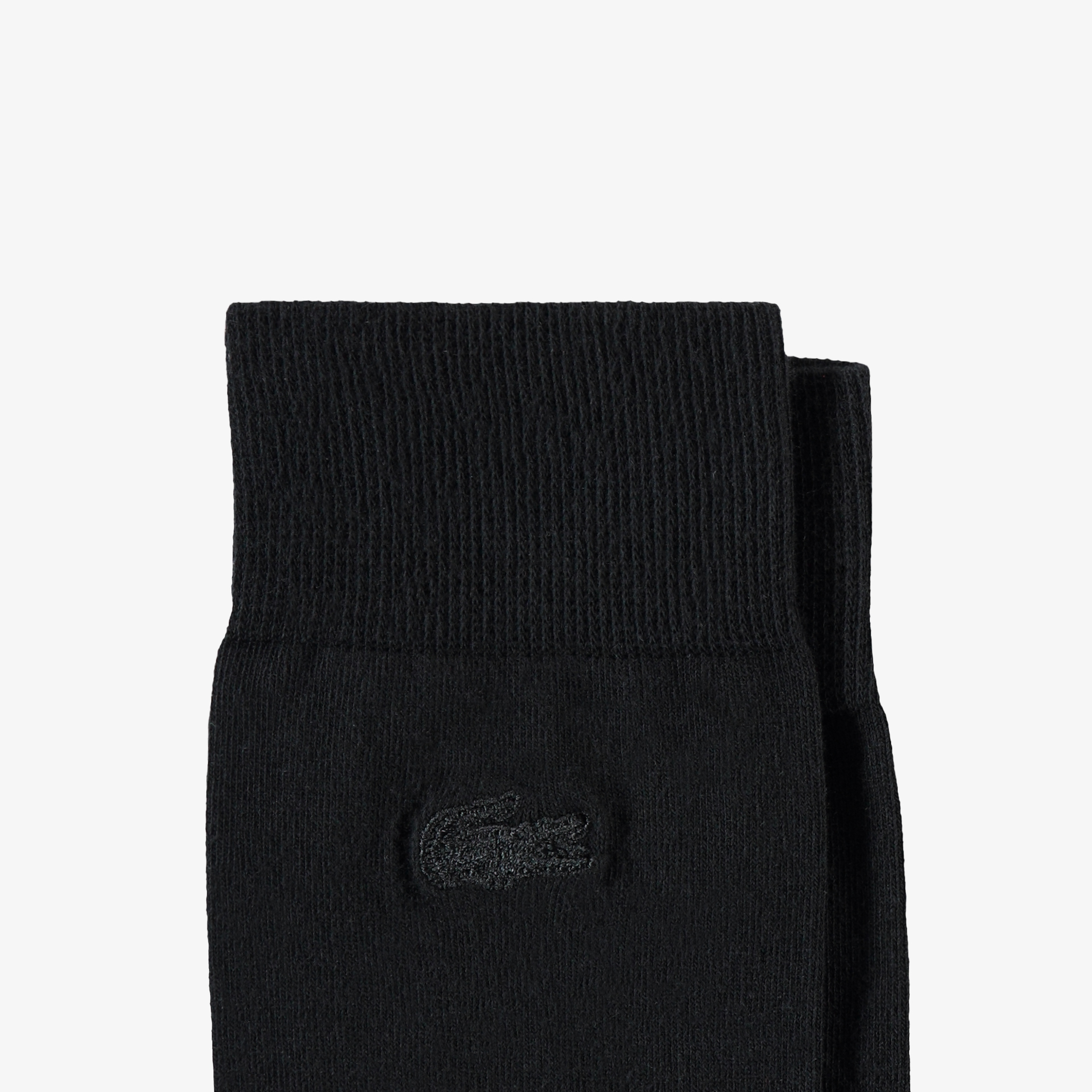 Lacoste Erkek Desenli Siyah 2'li Çorap