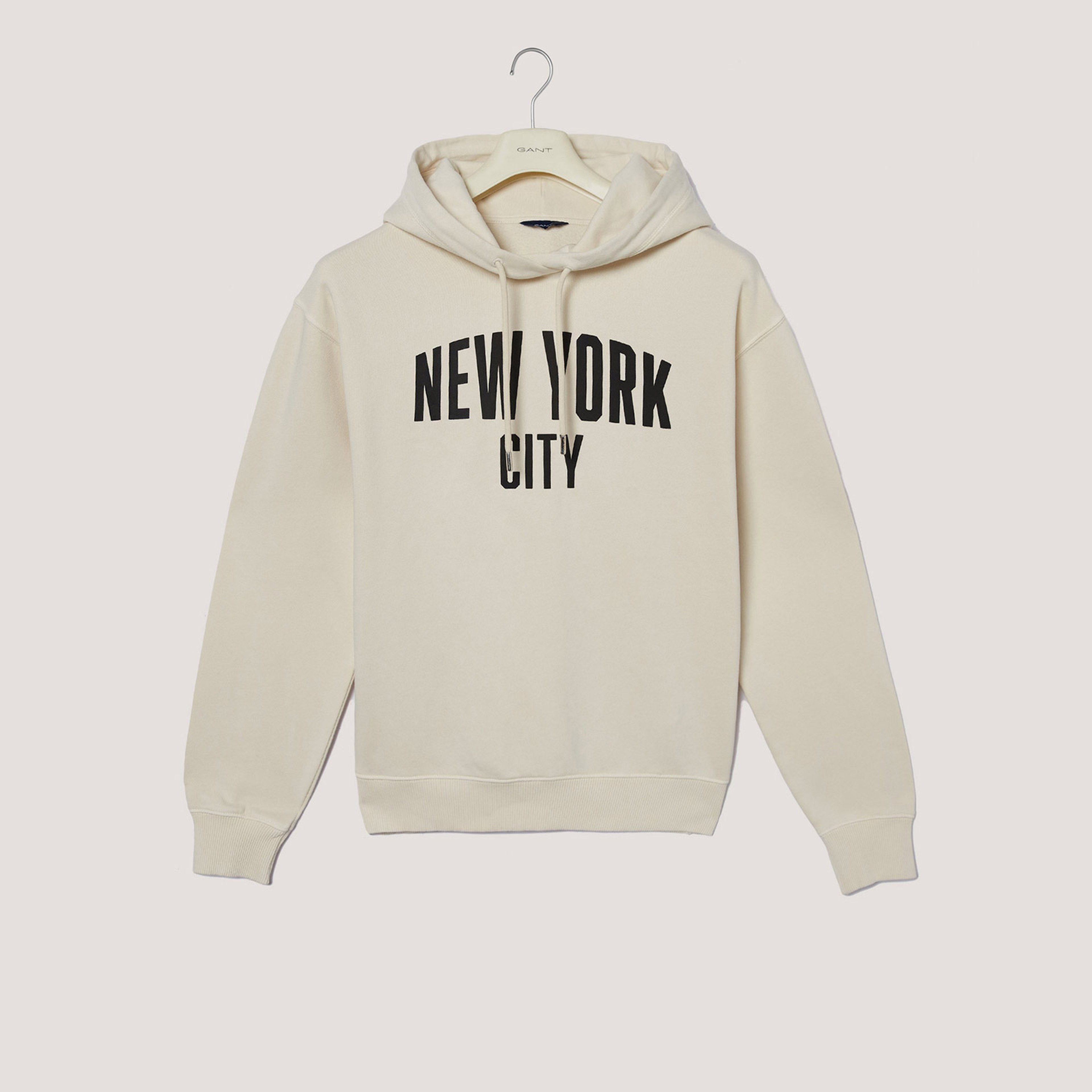 Gant Kadın Bej Kapüşonlu Sweatshirt