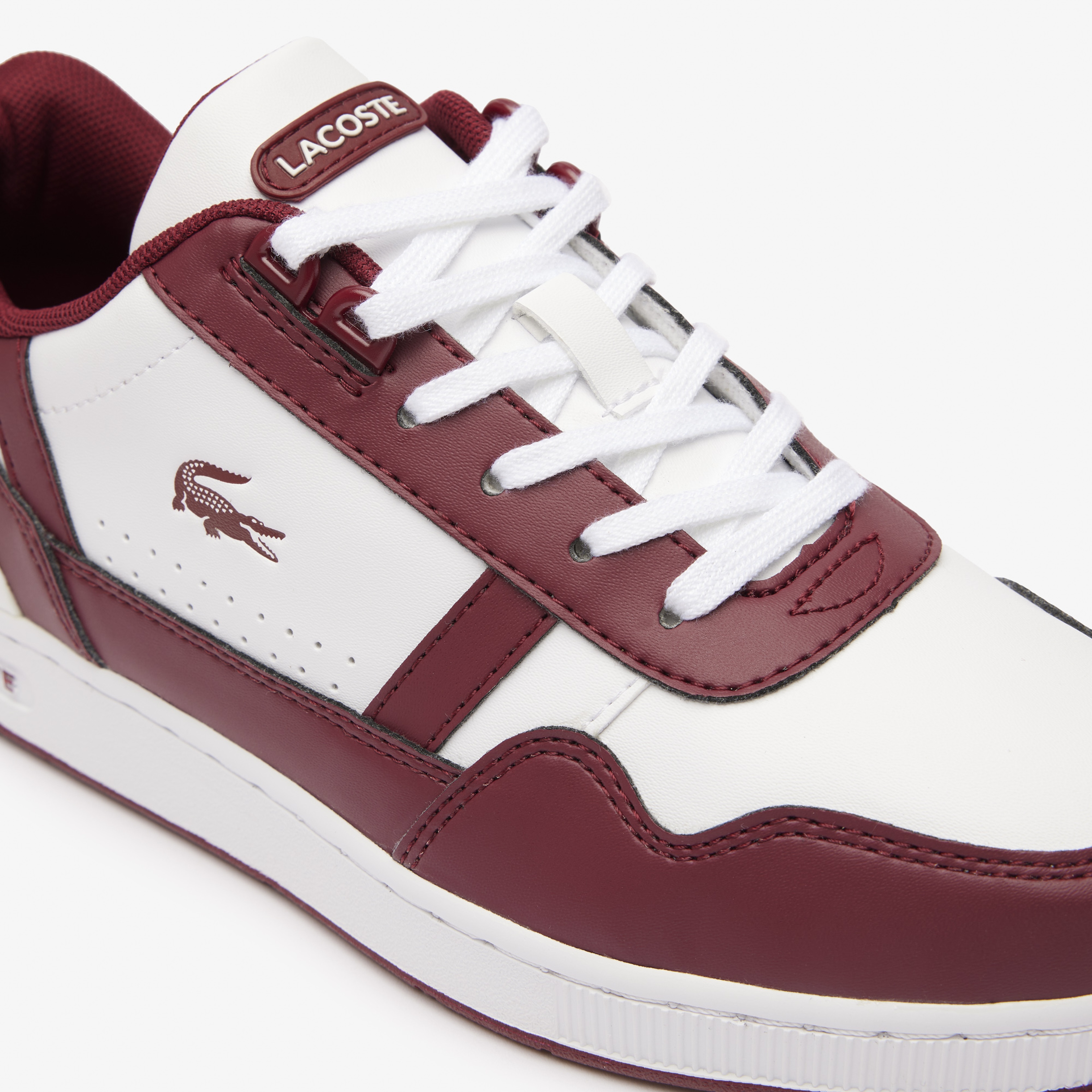 Lacoste T-Clip Erkek Çocuk Beyaz Sneaker