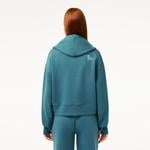 Kadın Kapüşonlu Mavi Sweatshirt