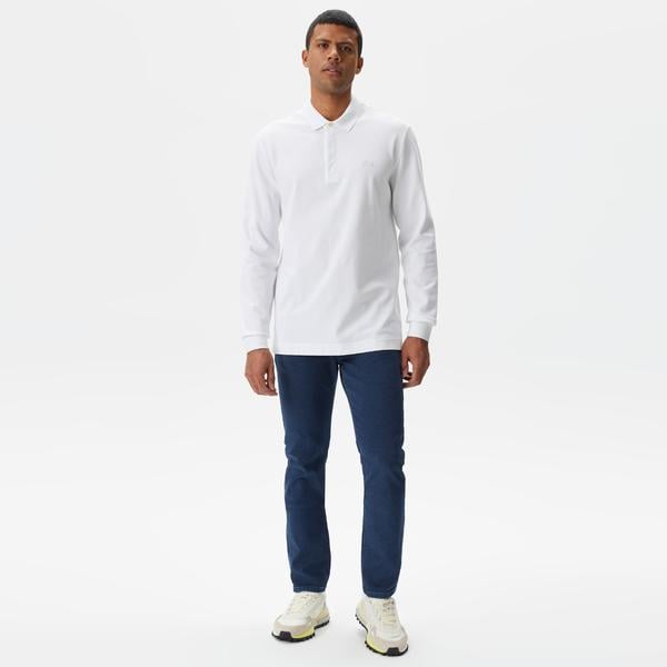Erkek Slim Fit Mavi Jean Pantolon