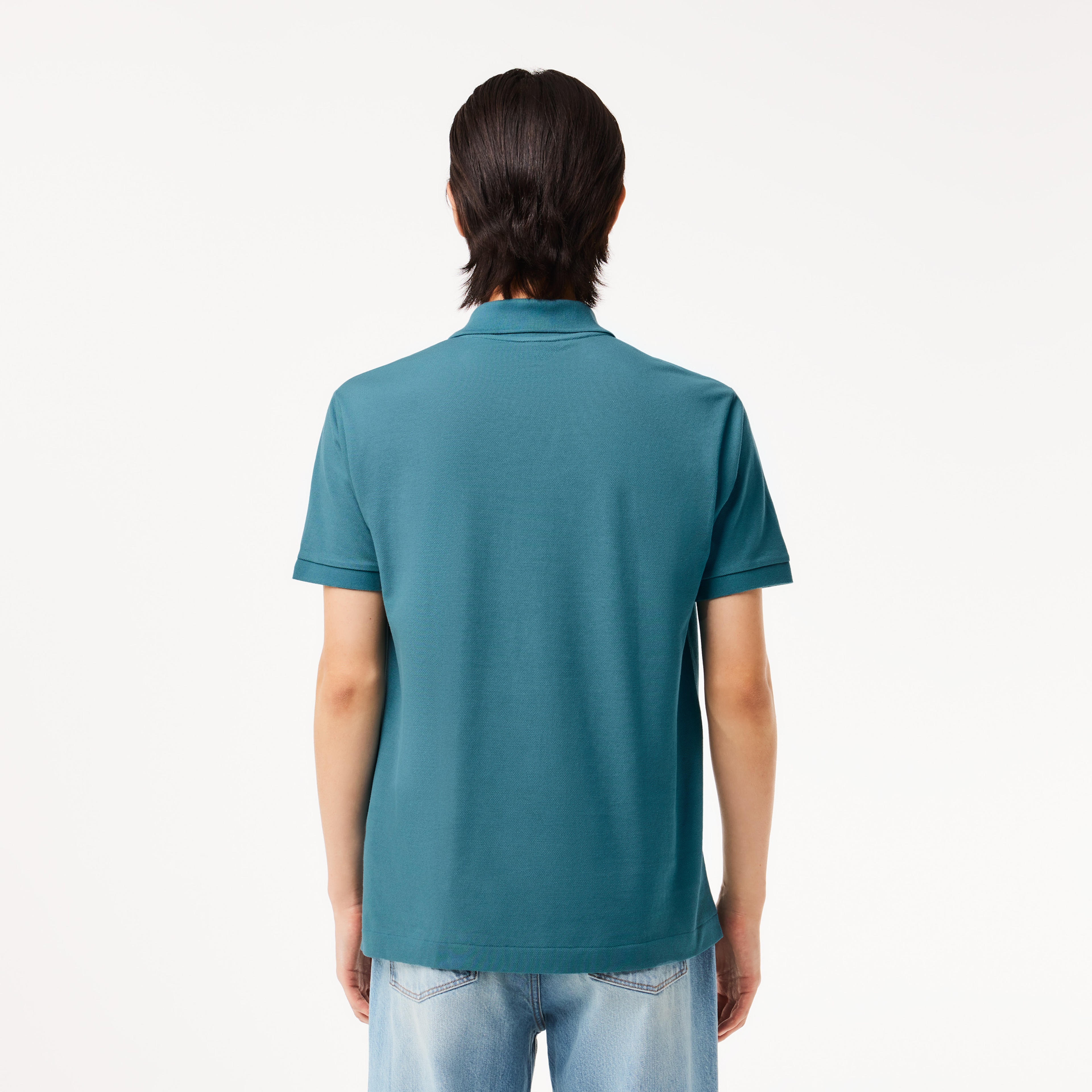 L.12.12 Erkek Classic Fit Mavi Polo