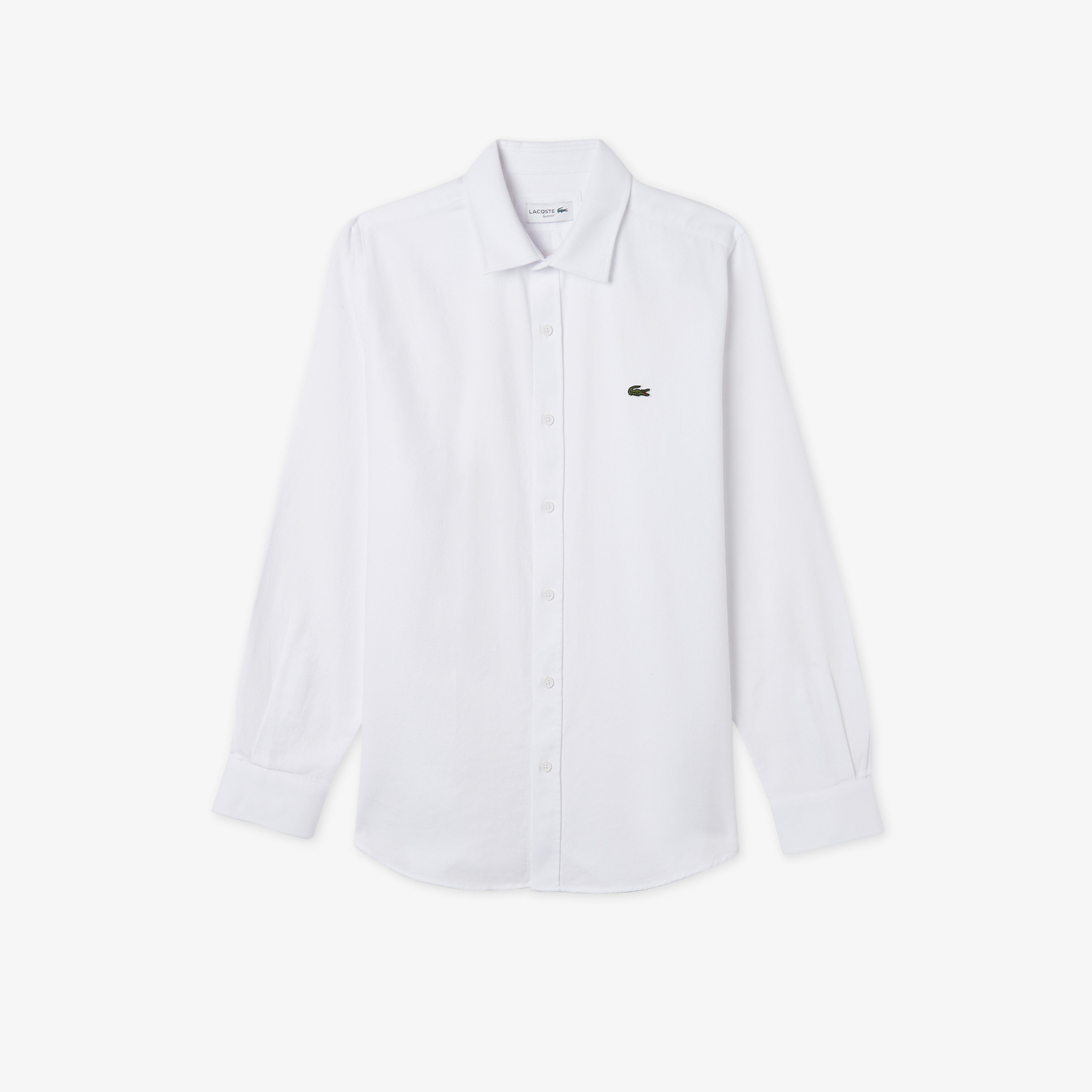 Erkek Slim Fit Beyaz Gömlek