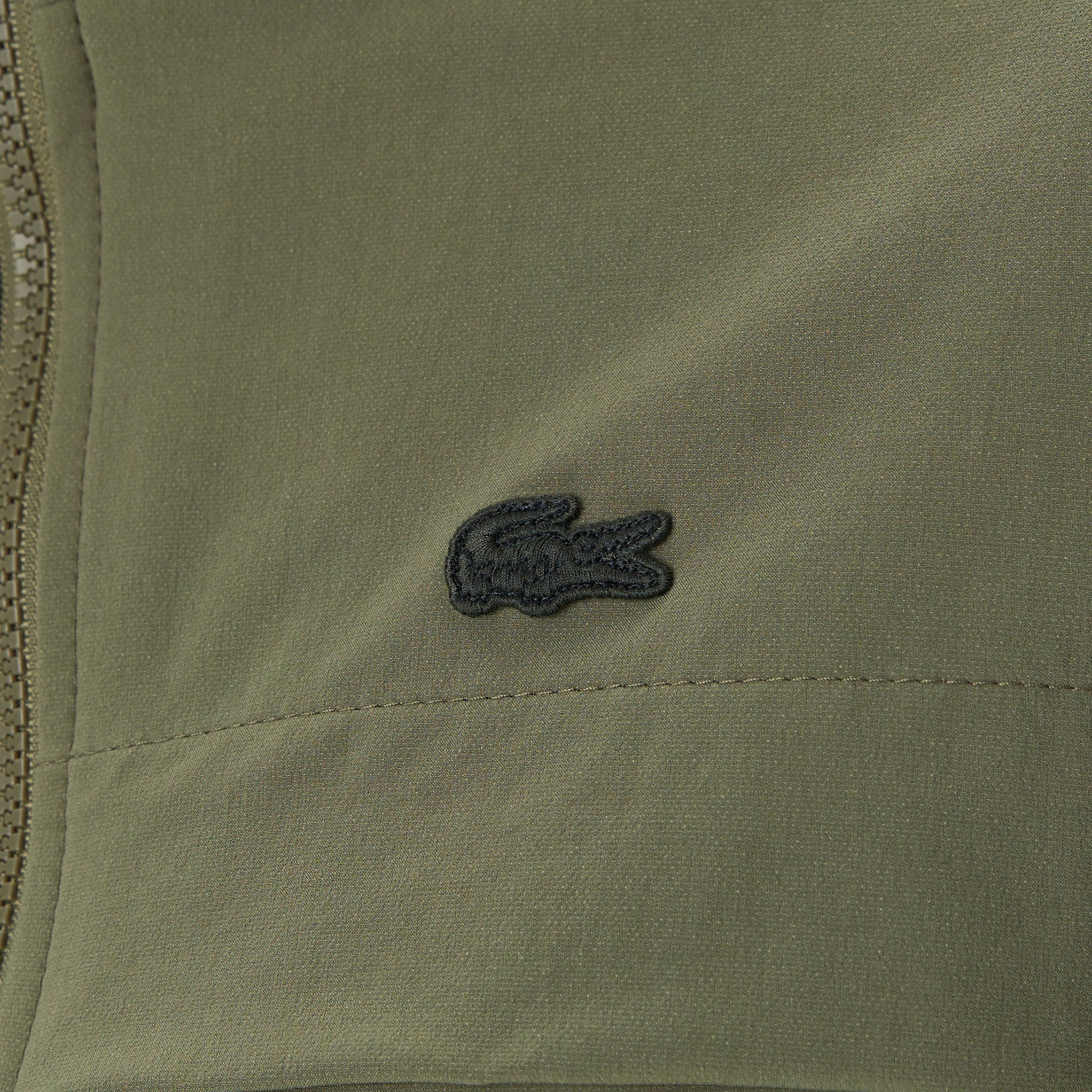 Kadın Kapüşonlu Haki Mont