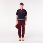 Unisex Relaxed Fit Bordo Eşofman Altı