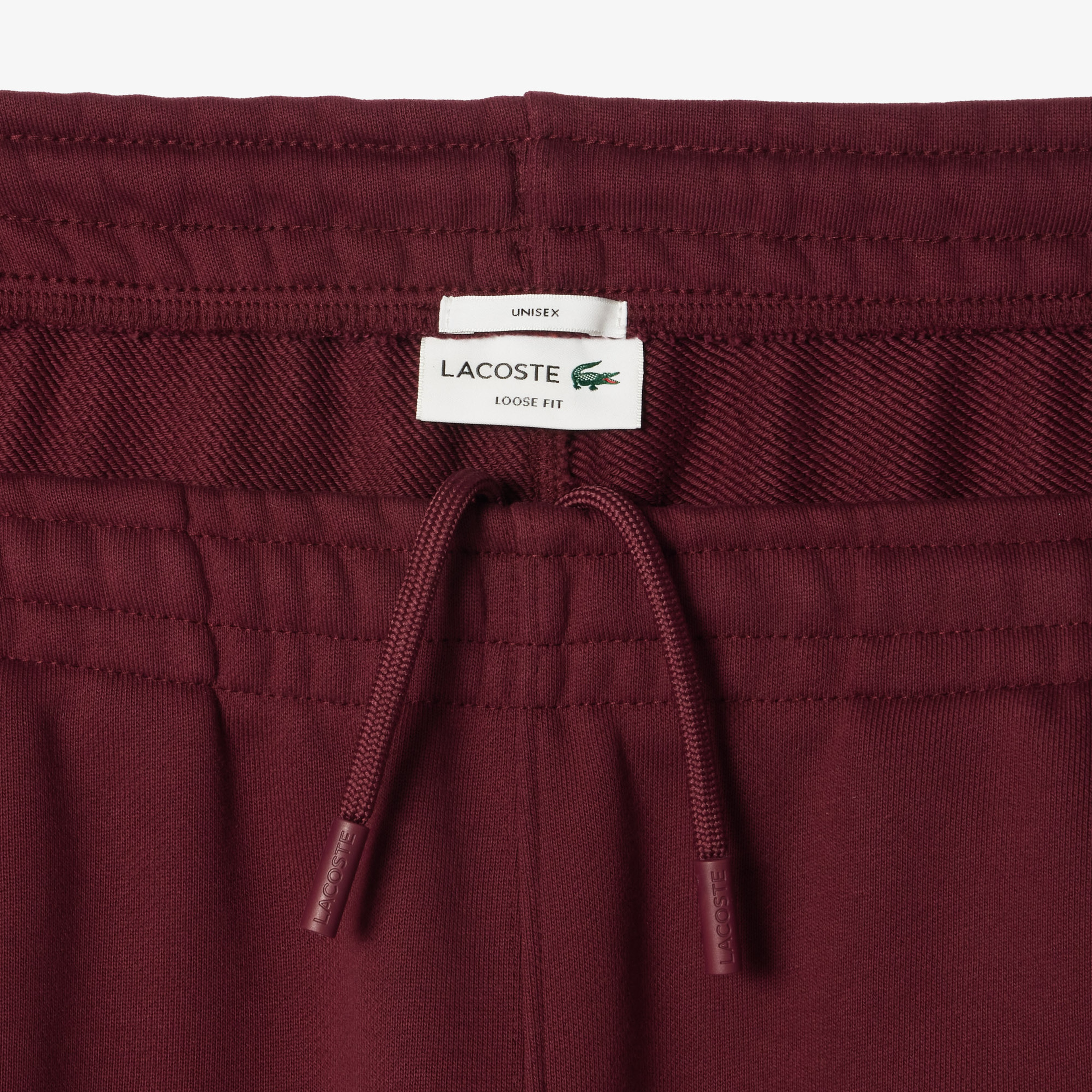 Unisex Relaxed Fit Bordo Eşofman Altı