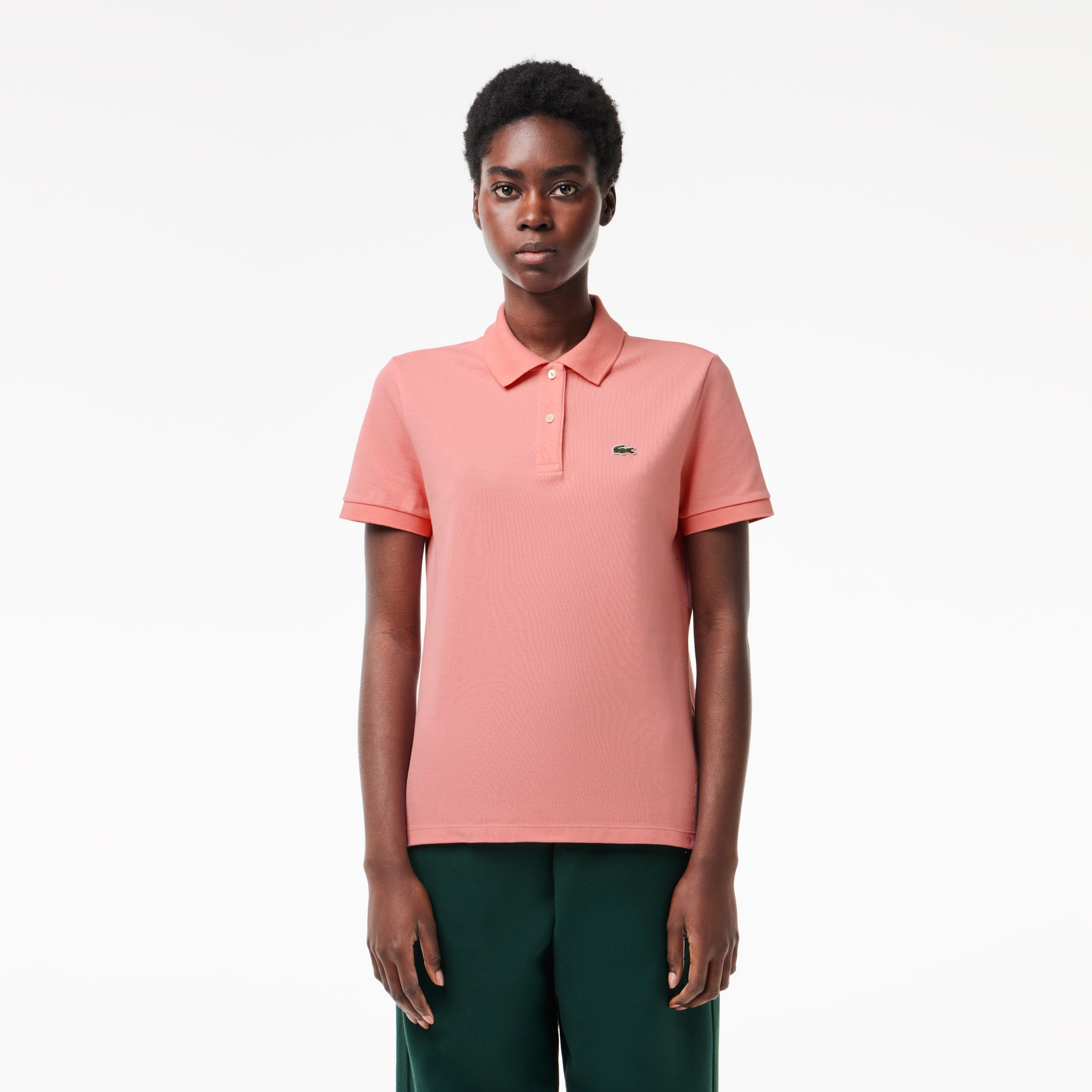 Kadın Regular Fit Pembe Polo