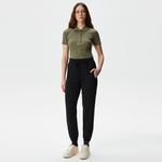 Kadın Slim Fit Organik Pamuk Yeşil Polo