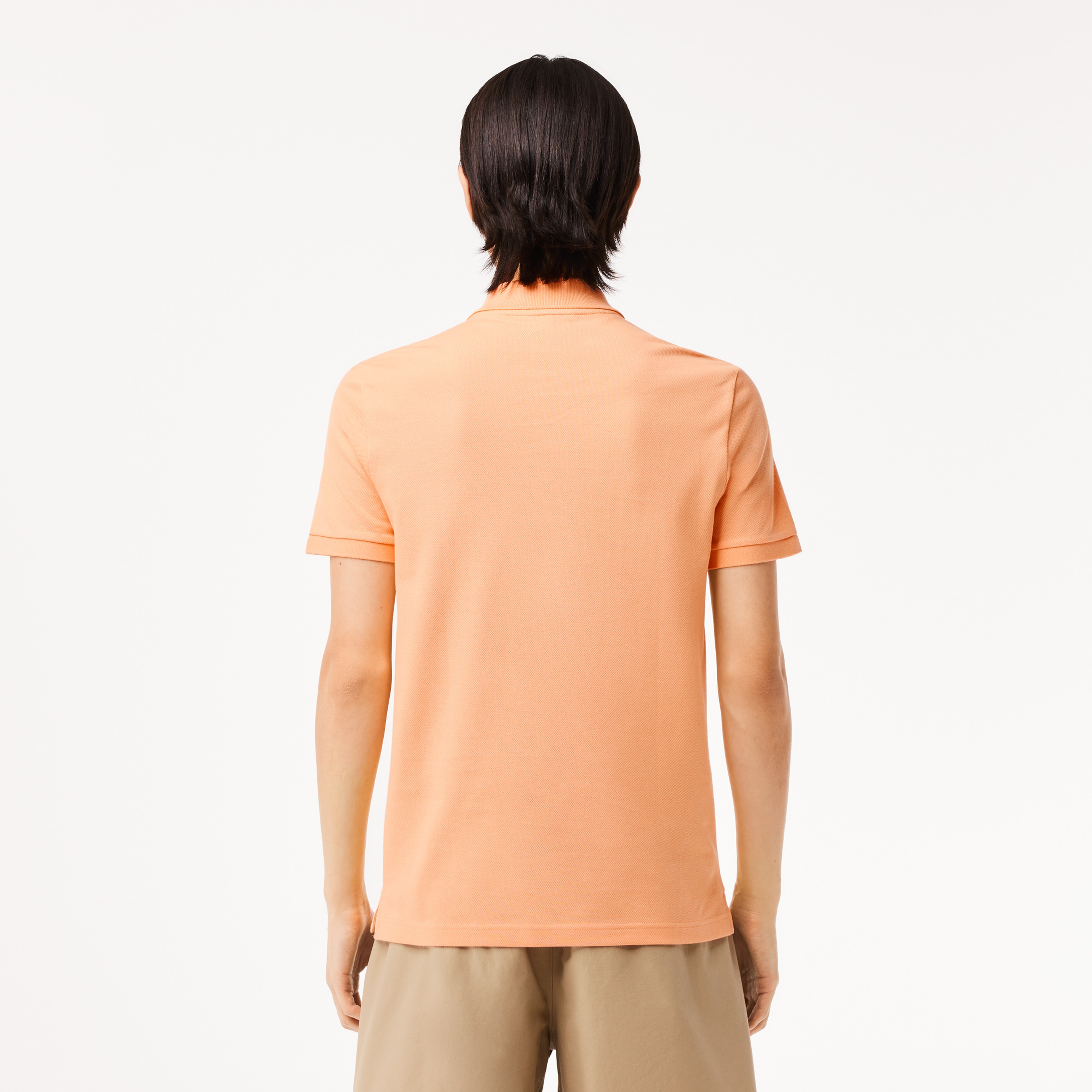 L.12.12 Erkek Slim Fit Turuncu Polo