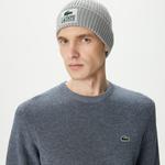 Erkek Regular Fit Bisiklet Yaka Gri Kazak