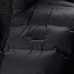 Kadın Dik Yaka Kapitone Siyah Yelek