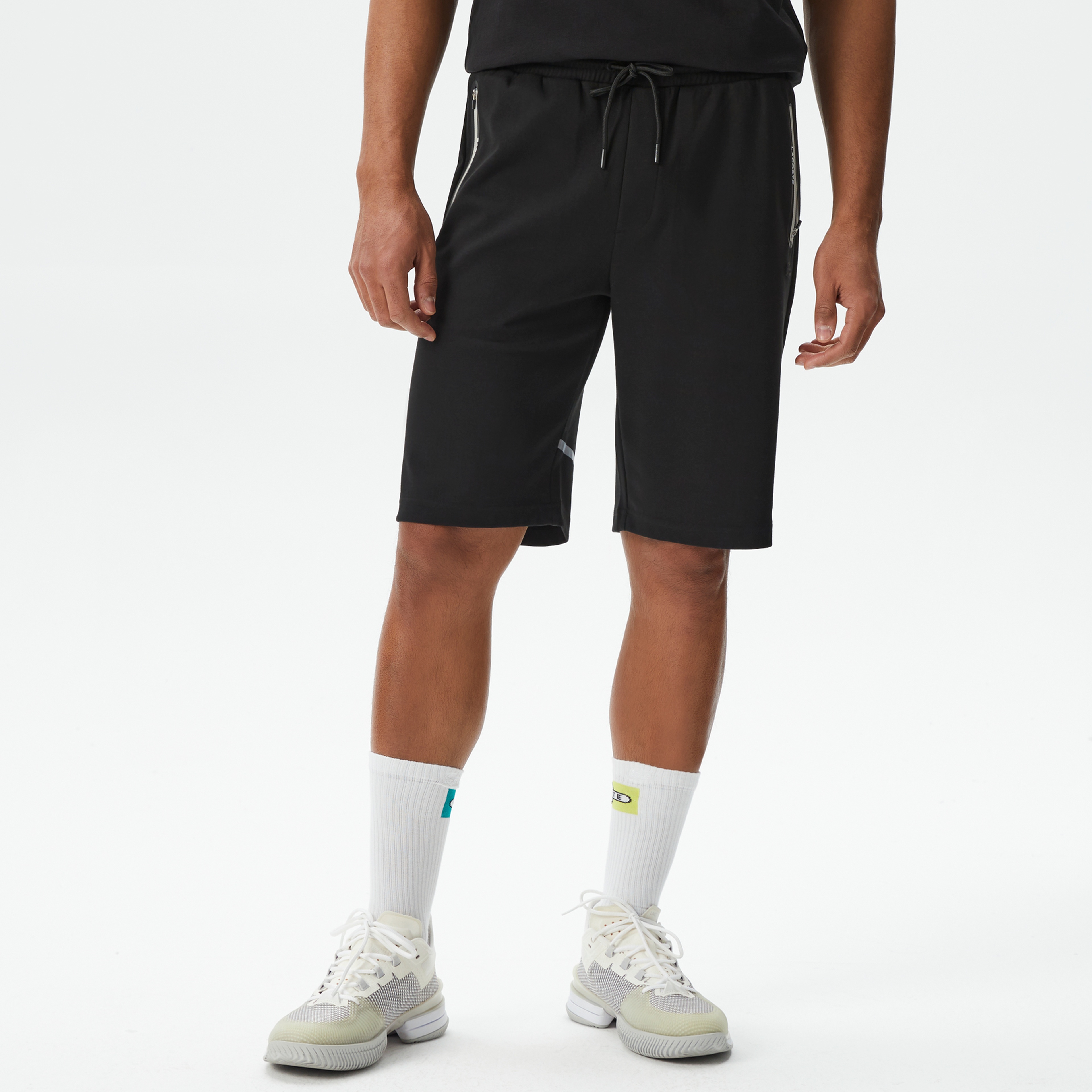 Erkek Regular Fit Siyah Şort